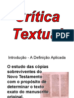 Slides Critica Textual