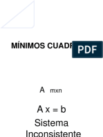 MINIMOS CUADRADOS Final