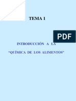 Intro A La Quimica de Los Alimentos