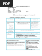 Sesión de Aprendizaje n16