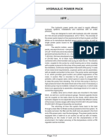 Hydraulic Power Pack: H P T H P T