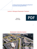 L4. Biological Wastewater Treatment Part 1