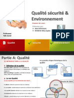 Qualite Securite Et Environnement PDF