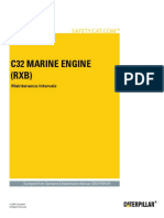 CAT C 32 Marine Maintenance Schedule PDF