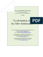 Roger Bastide - La Divination Chez Les Afro-Américains