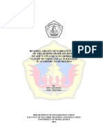 Reading Ability of Narrative Text of The Eighth Grade Students of SMP N 2 Pulokulon Grobogan Taught by Using Local Folktales in Academic Year 2013-2014