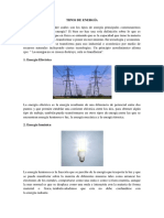 Tipos de Energia