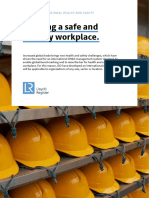 Building A Safe and Healthy Workplace.: Iso 45001 Occupational Health and Safety