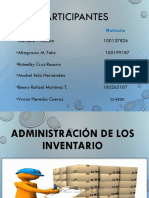 Administración de Los Inventario Final.