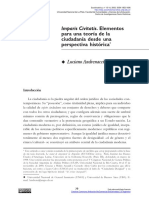 Andrenacci, Luciano - Elementos para Una Teoría de La Ciudadanía