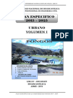 Plan Especifico - Pongos