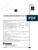 Inverse Trignometry