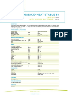 Ficha Tecnica Ácido Láctico - Galacid Heat-Stable 88