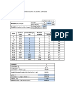 Granulometric Analysis by Sieving