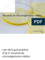 Recuento de Microorganismos Viables