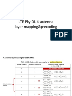 4 Ant DL MIMO LayerMappingPrecoding