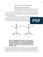 Chapter 2 - Applications of Group Theory 2.1 How Group Theory Applies To A Variety of Chemical Problems