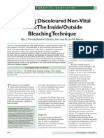 Inside Outside Bleaching Technique - Poyser NJ, Kelleher MGD PDF