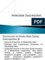 Intestate Succession