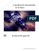 Analisís de Producción Mécanizada en