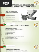 Equipos para Envase. Maquinaria y Equipos