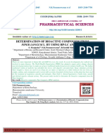 Determination of Bioactive Compounds From Piper Longum L. by Using HP-LC Analysis