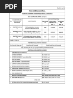 Price List & Payment Plan PAARTH AADYANT, Gomti Nagar Extn., (Lucknow)