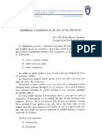 Existencia e Inexistencia Del Acto Juridico