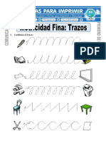 Ficha de Motricidad Fina para Primaria