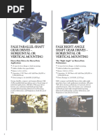 Falk Parallel-Shaft Gear Drives - Horizontal or Vertical Mounting Falk Right-Angle Shaft Gear Drives - Horizontal or Vertical Mounting