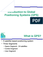 Introduction To Global Positioning Systems (GPS)
