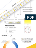 127V DOBLE 5050 IP65: Cant. Led 144 Led'S/M Voltaje 127 Vac Potencia 24W/M