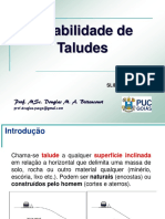 GEO - II - 13 - Estabilidade de Taludes PDF