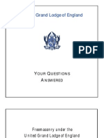 UGLE Questions Booklet