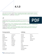 Bootstrap 4 Cheat Sheet v410