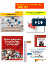 Proceso de Operativizacion Del Mais