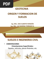 Origen y Formacion de Suelos