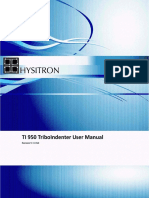 UserManual HystrionTriboIndenter SM