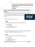 EASC1081 Tutorial Week 13 Solution