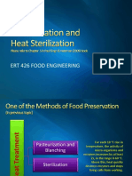 Pasteurization and Heat Sterilization - 2