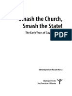 Table of Contents and First Essay From Smash The Church, Smash The State!