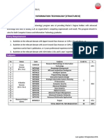 Master of Information Technology (Structure B) : Programme Info