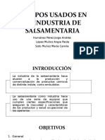 Equipos Usados en La Industria de Salsamentaria