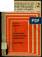 EpistemologíaMatemática JeanPiaget