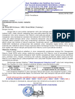 Training/ Pelatihan Risk Management Maturity Level