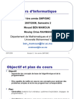 Cours - D Informatique Generalités Programation Algorithme