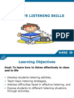 Effective Listening