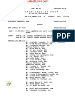 SC Order in Delhi Bar Council Election, 2018