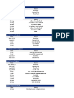 World Cricket Calander