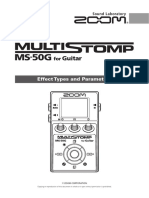 ZOOMMS-50G FX-list English PDF